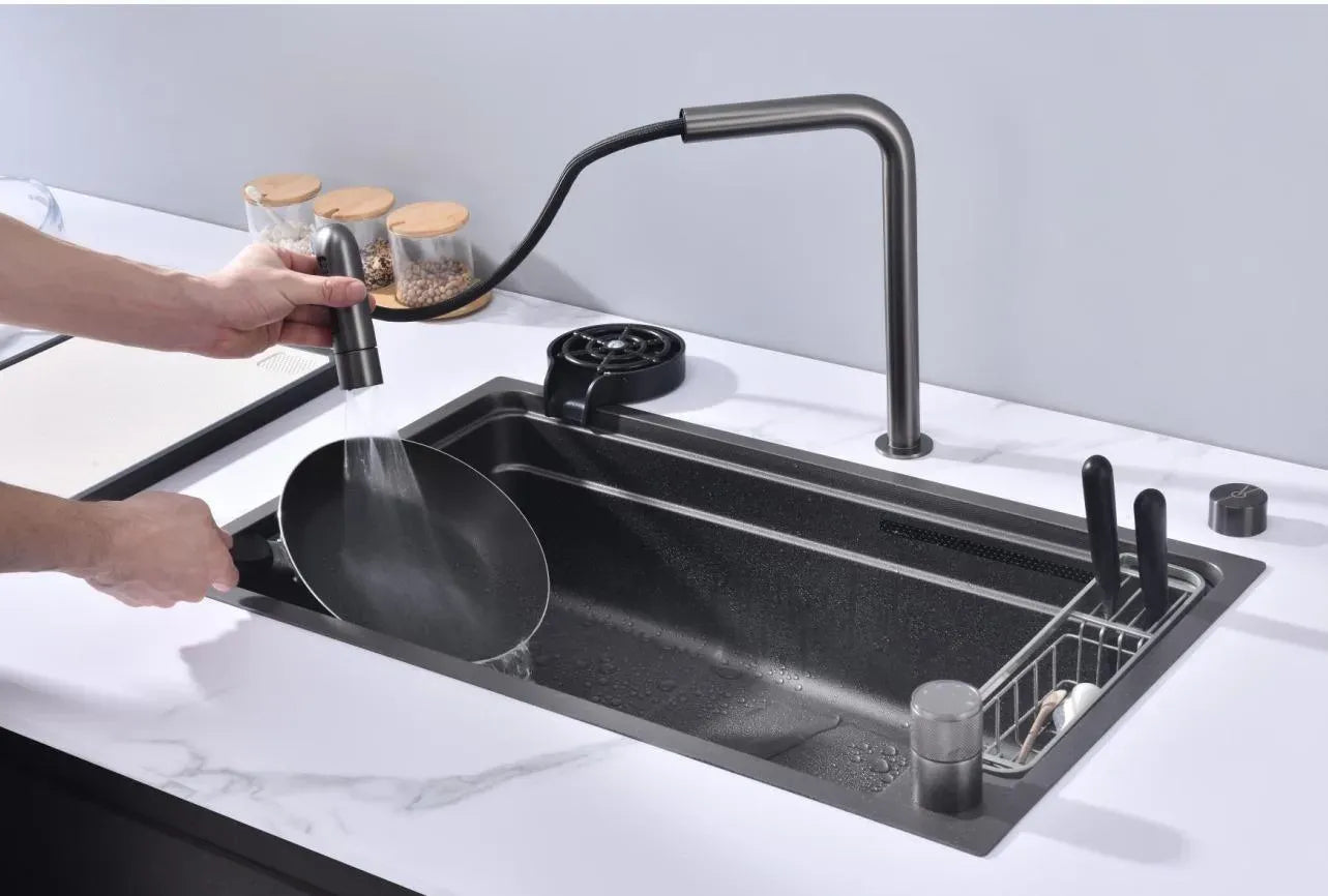 Waterfall Sinks and Modern Kitchen Design — Sydney Homewares Guide