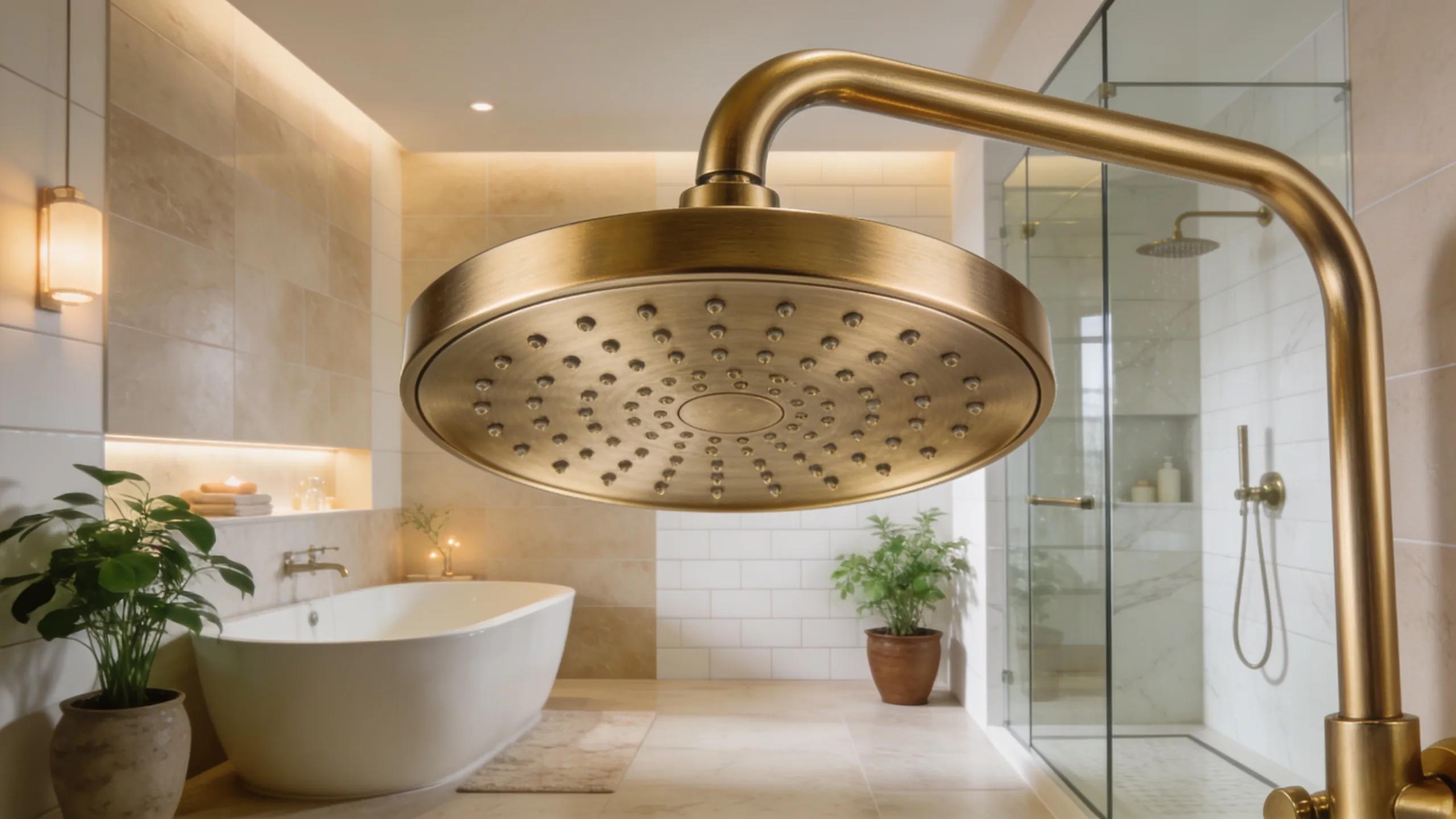 Gold Shower Head Guide 2026: Choosing Brushed Brass, PVD Gold, and Rainfall Finishes for Luxury Australian Bathrooms