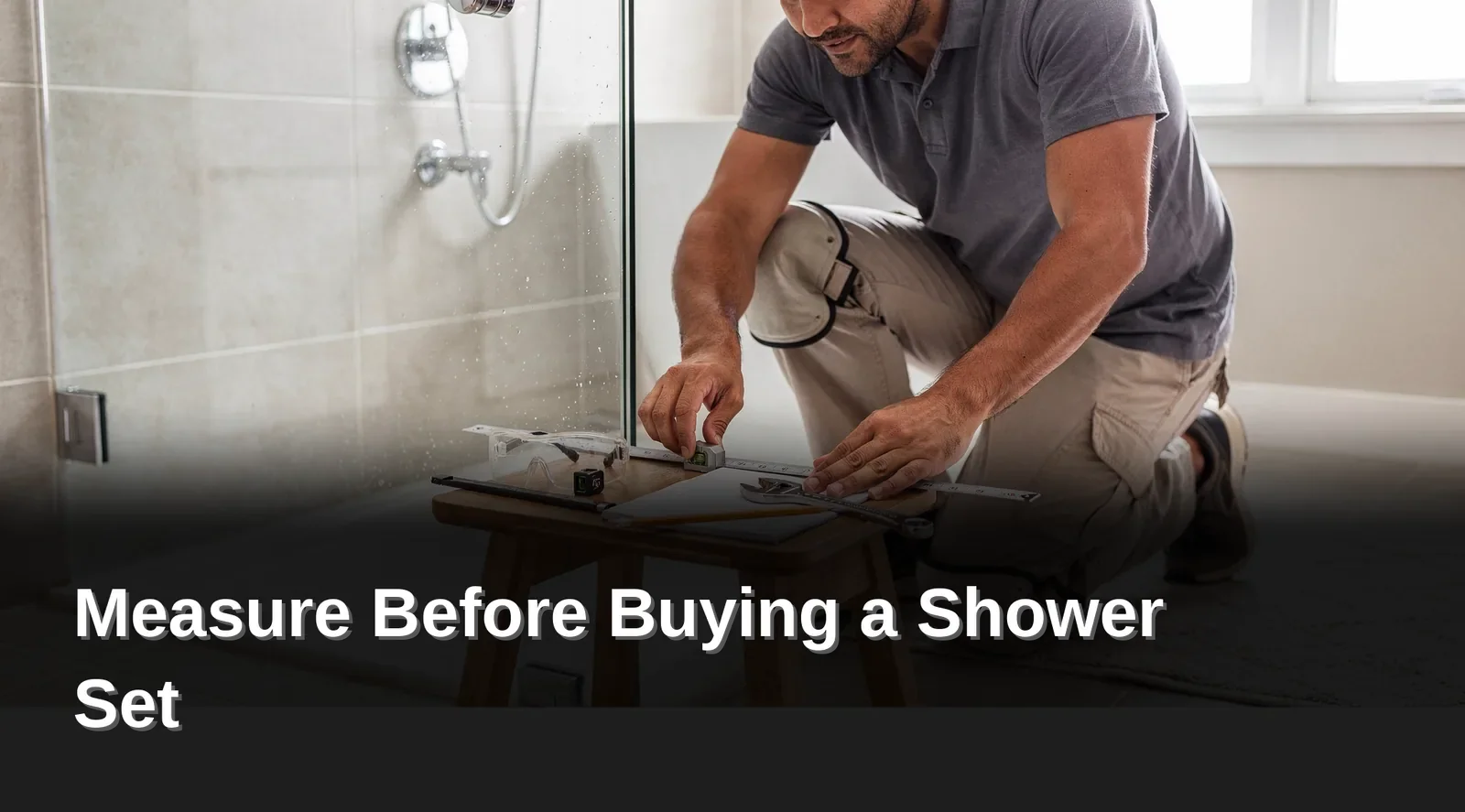 What Should You Gather Before Measuring a Shower Set, Measure Before Buying a Shower Set