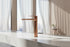 0613LM Matt Rose Gold Tall Basin Mixer Tap
