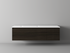 KL810982-1500 APPOLO Dark Walnut Vanity with Corian Counter top