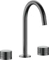 A1206G Matt Grey Hob Mounted Basin Mixer Tap