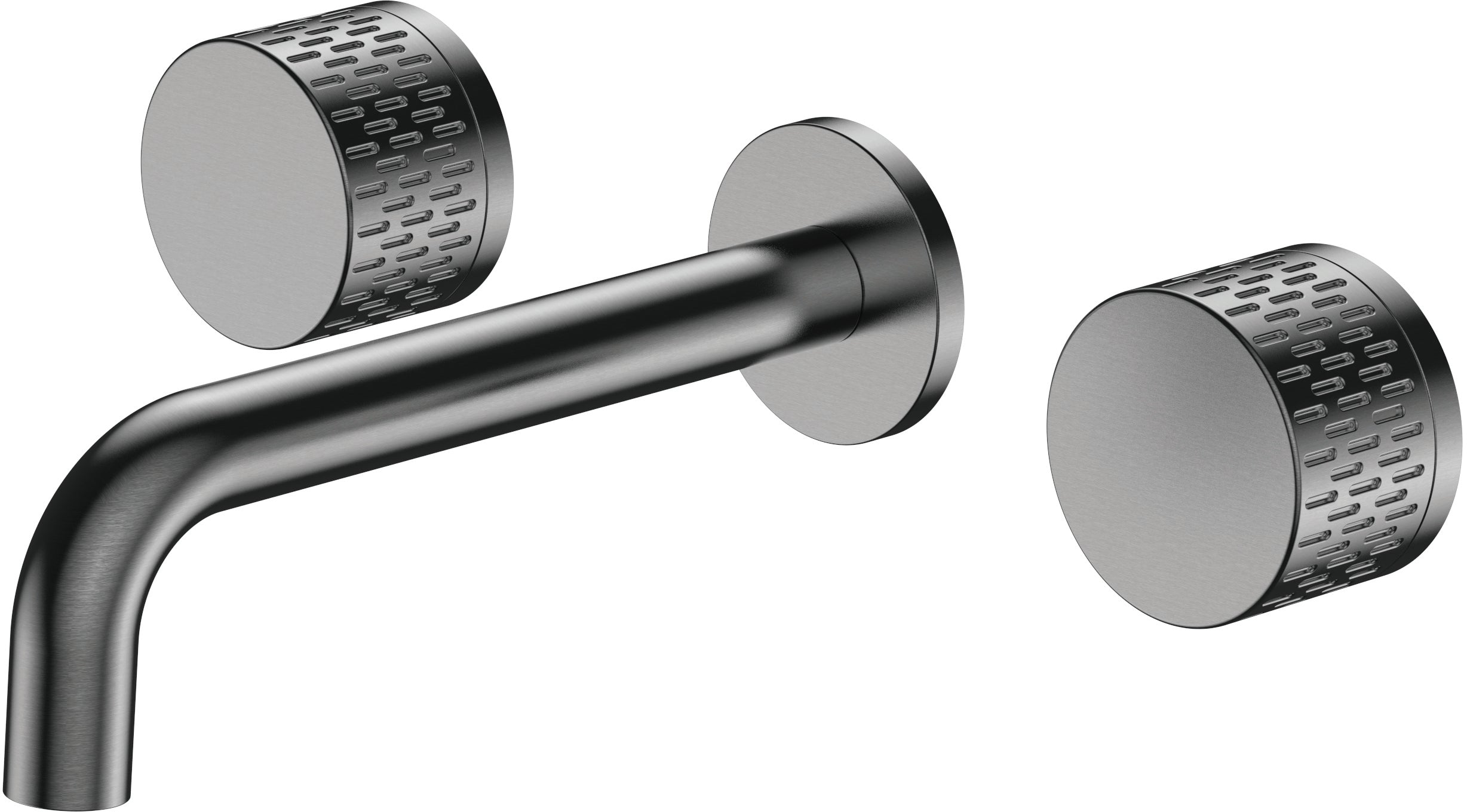 A1208G Matt Grey Wall Mounted Basin Mixer Tap