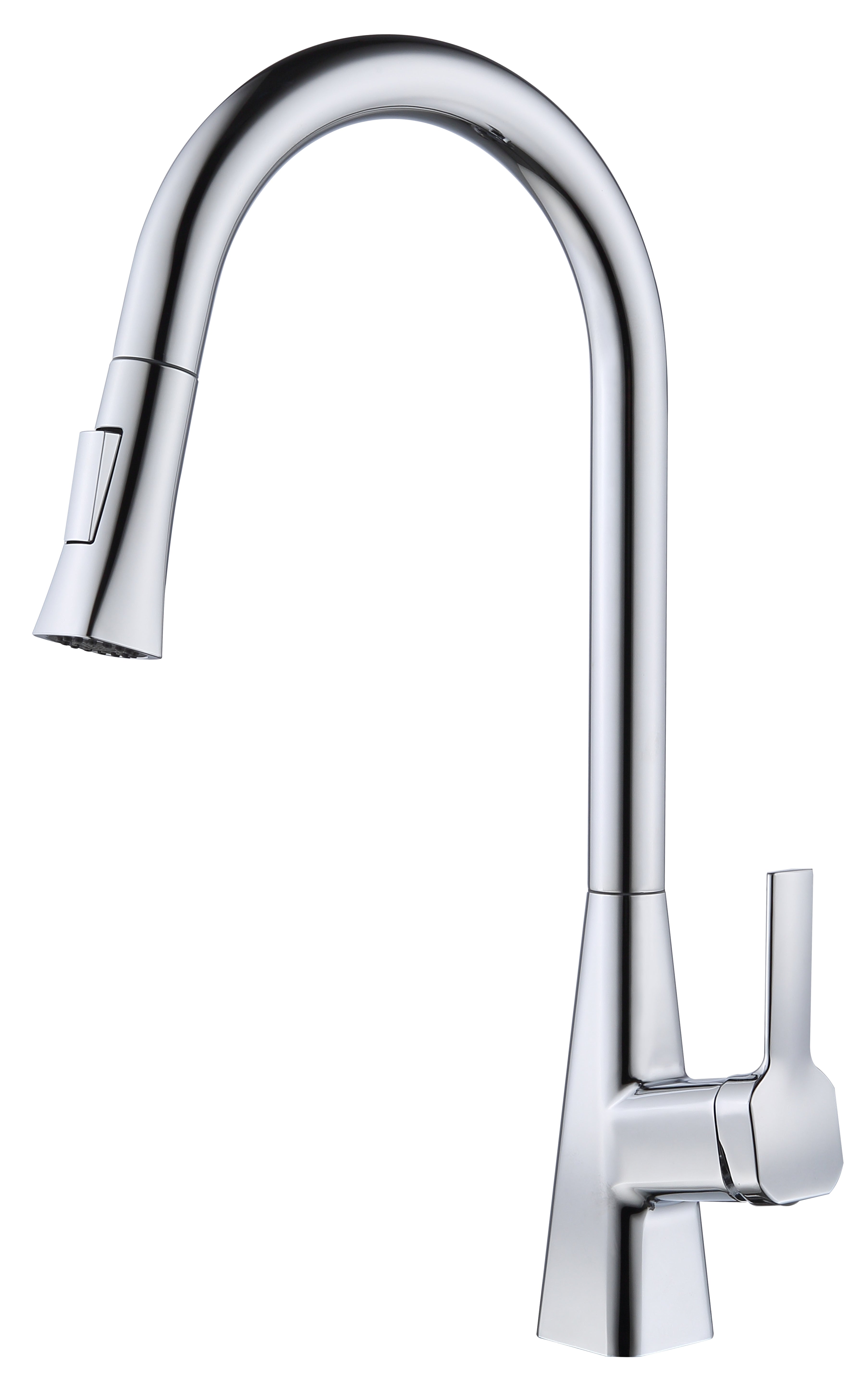 DL-05213-CP Chrome Single Handle Pull-out kitchen mixer