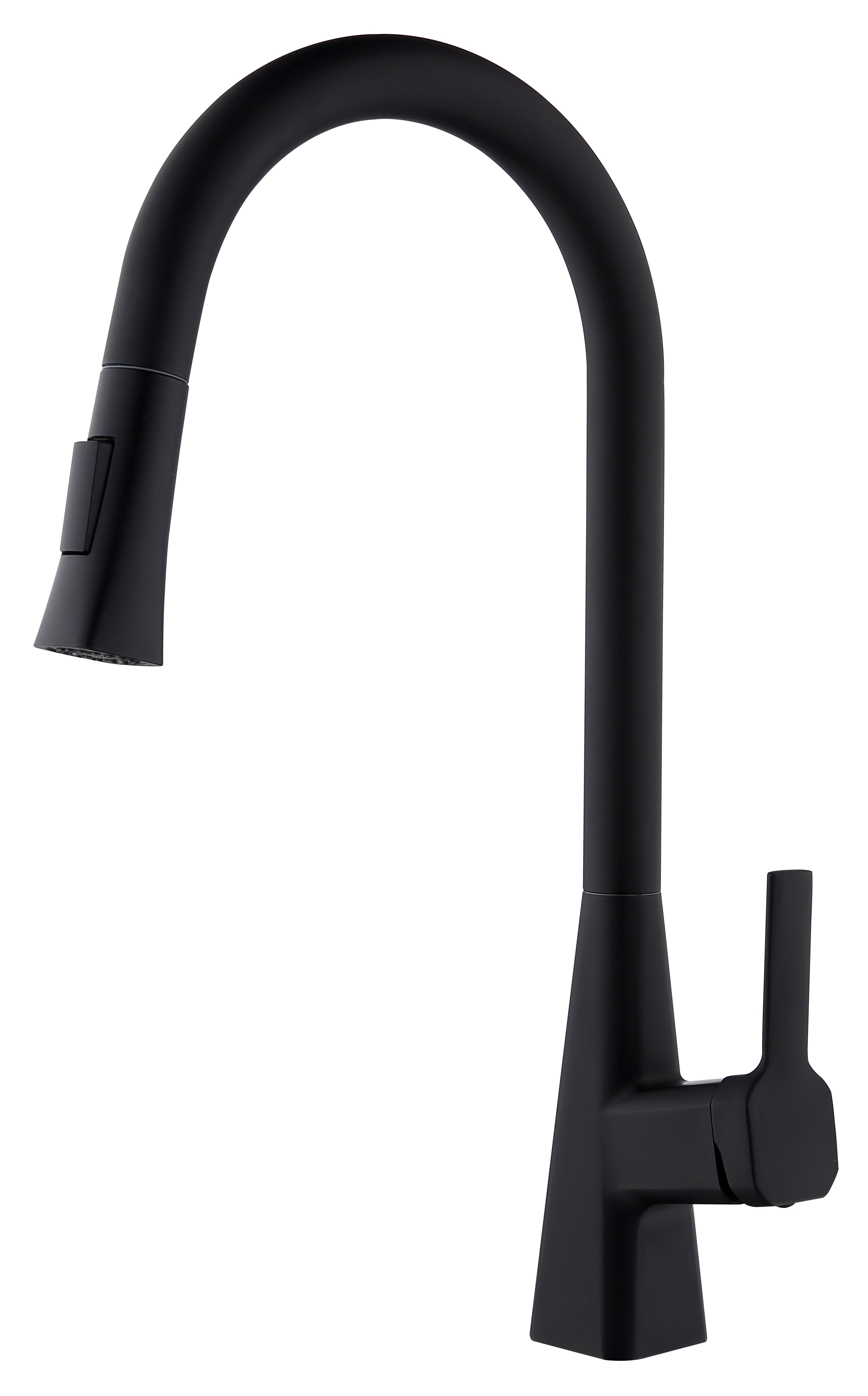 DL-05213-BK Black Single Handle Pull-out kitchen mixer