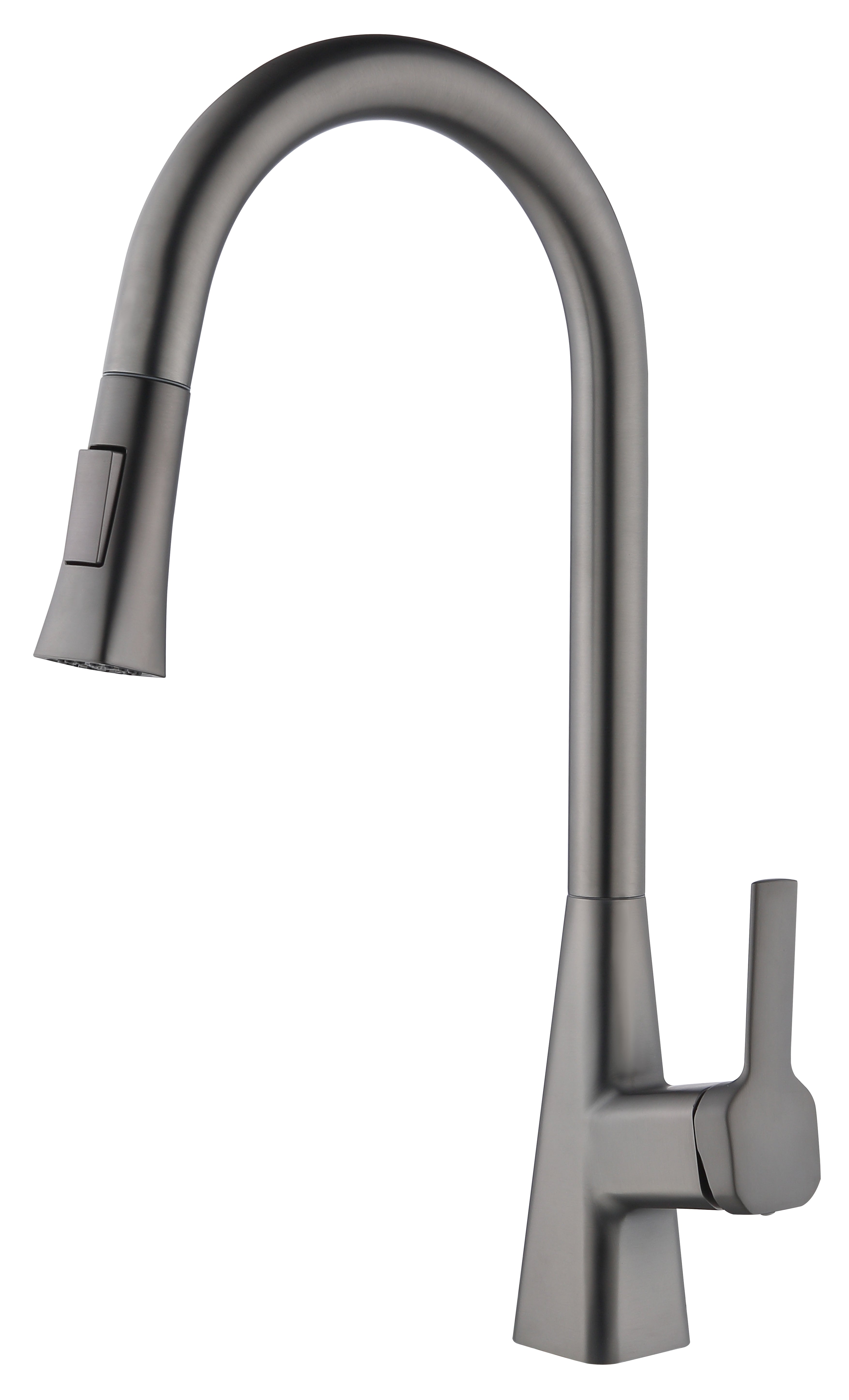 DL-05213-QH Gun metal Single Handle Pull-out kitchen mixer