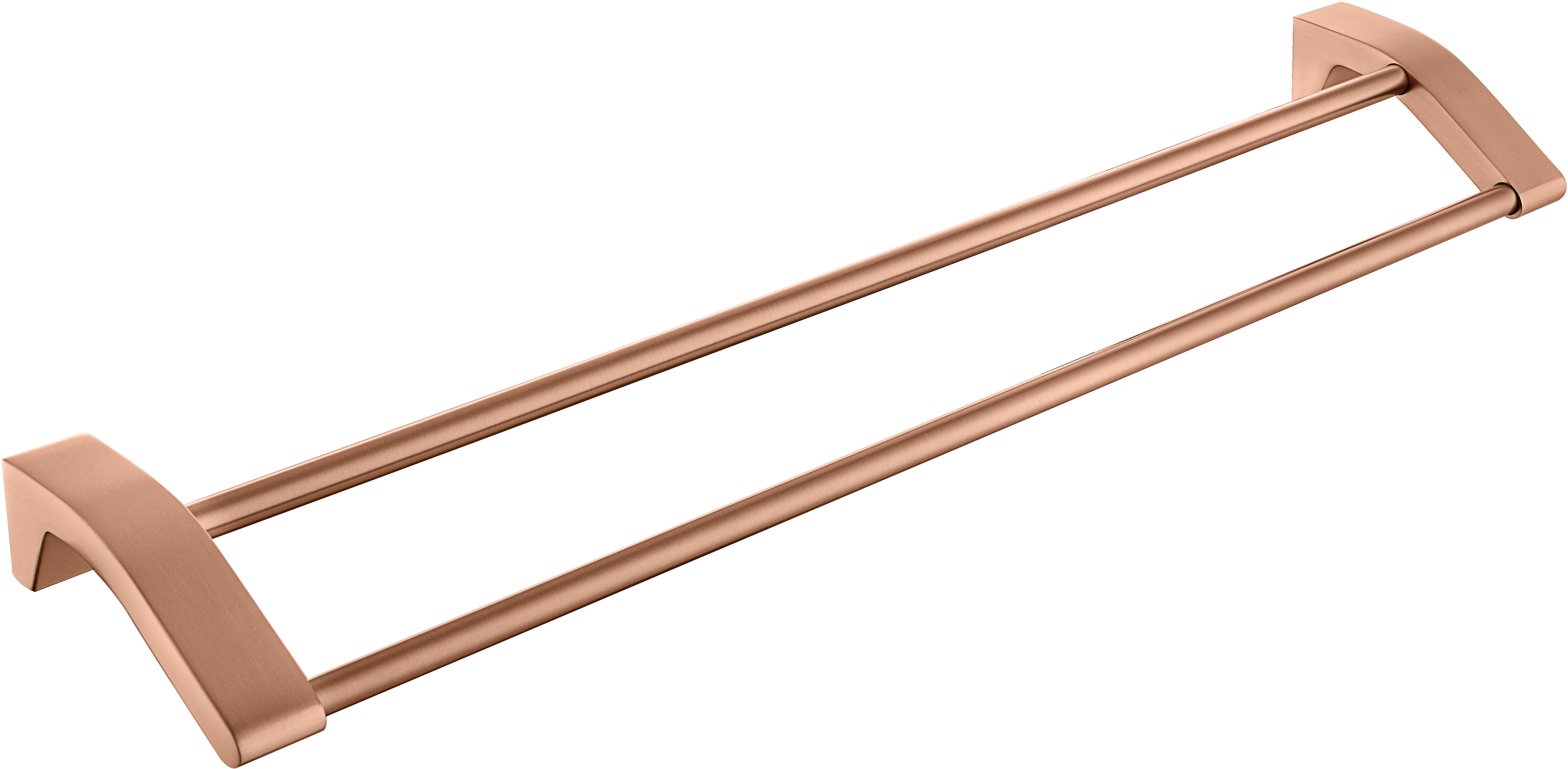F-QC2709LE Rose Gold Double towel rail