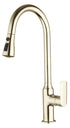 722101BG- Brushed Gold Single Handle Pull-out kitchen mixer