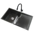 9944 Nano Black Undermount Stainless Steel Kitchen Sink