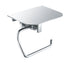 8105-2 Chrome Toilet paper holder with cover