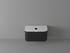 KL810972-900 Apollo Matt Black Luxury Vanity with Corian Counter top