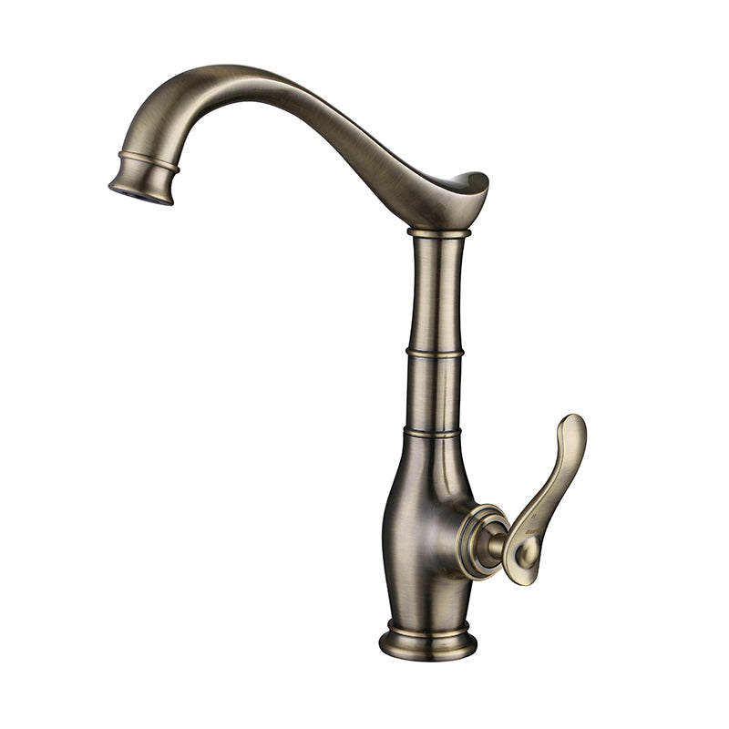 962101B-Bronze Single Handle kitchen mixer