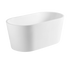 AM-001C Glossy white Oval Freestanding Bathtub