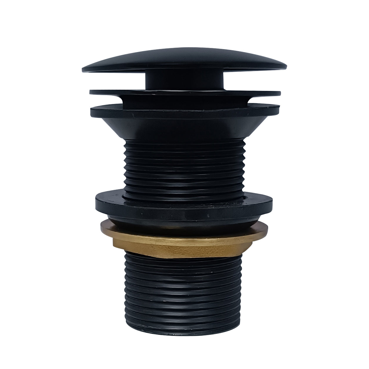 DS-S002 Black Stainless Steel Pop Up Waste