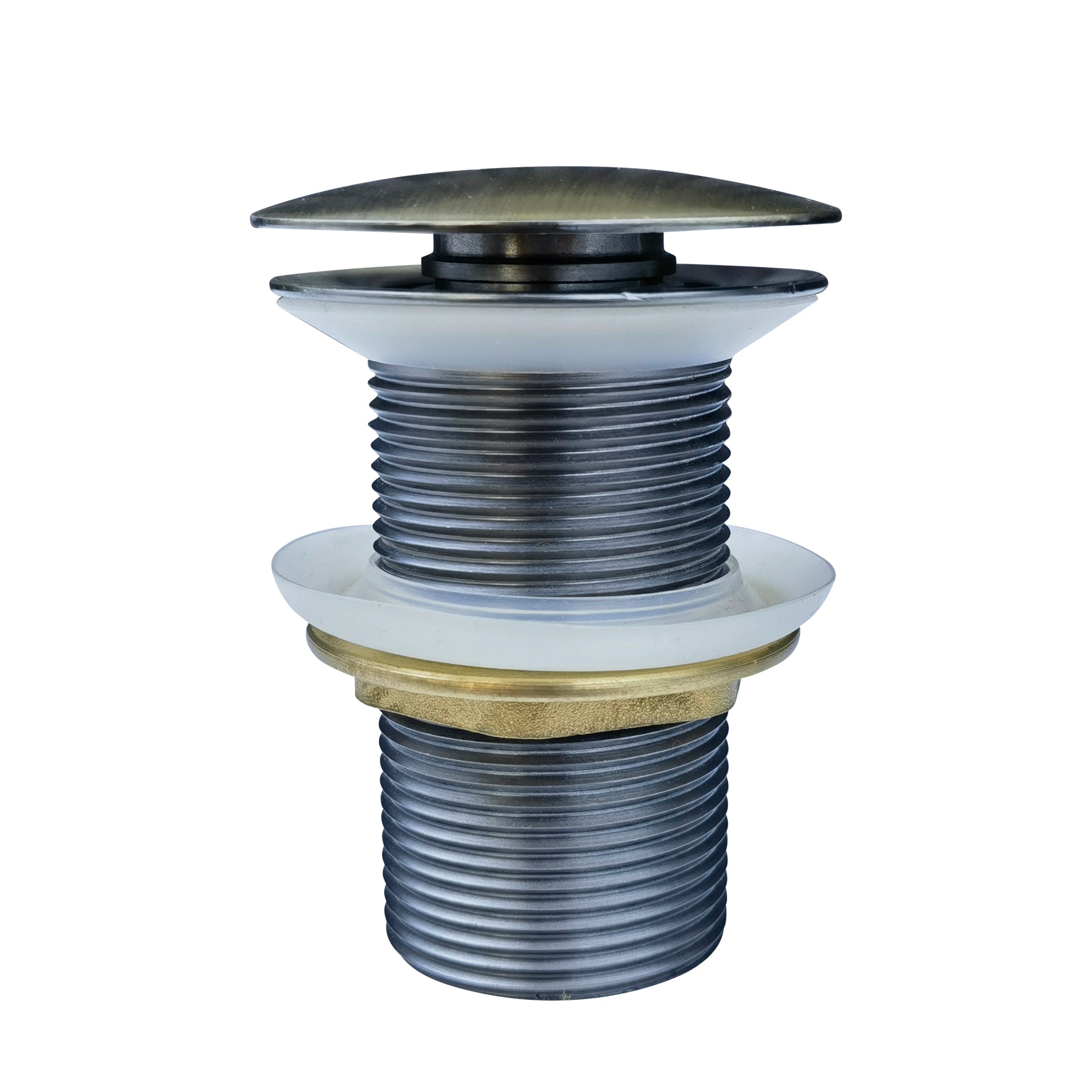 DS-S004 Brushed Gold Stainless Steel Pop Up Waste