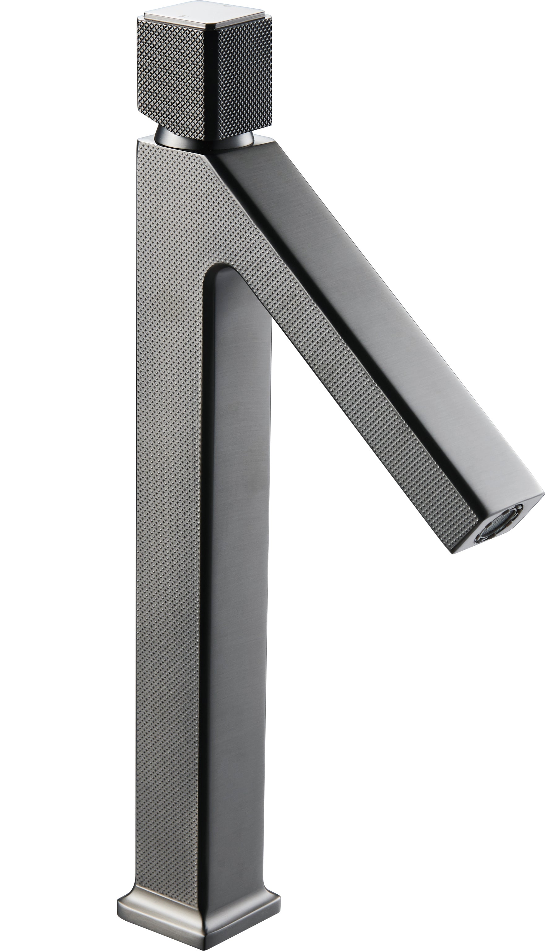 FL8220A Matt Grey Tall Basin Mixer Tap