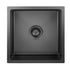 6545 Nano Black Undermount Single Bowl Stainless Steel Kitchen Sink