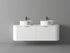 KL810973-1500 Apollo Matt White Luxury Vanity with Corian Counter top