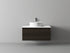 KL810982- 900 APPOLO  Dark Walnut Vanity with Corian Counter top