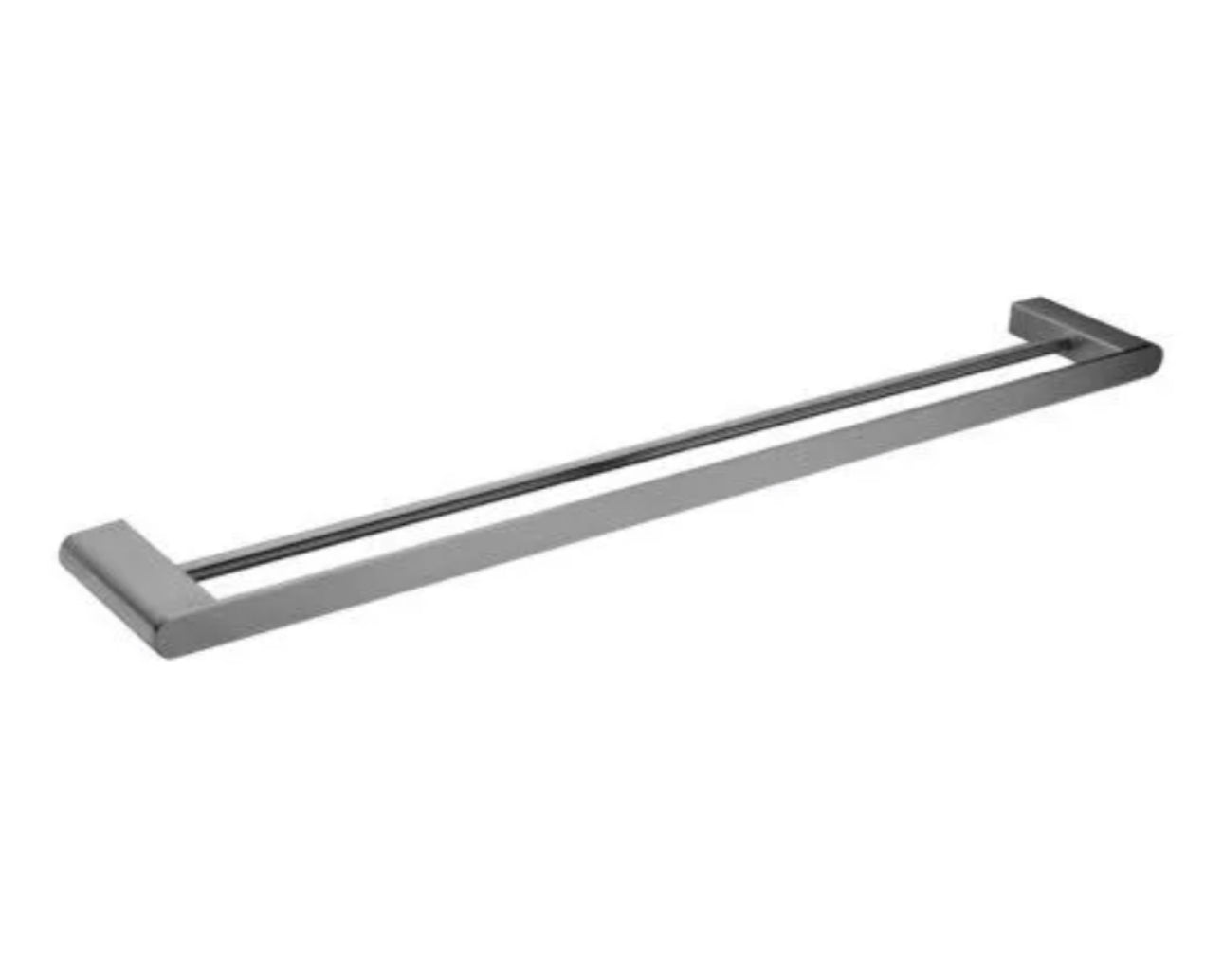 LM-C04081-TH Gunmetal grey Double towel rail
