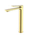 LM-1312-LG Brushed Gold Tall Basin Mixer Tap