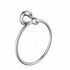 97002-Chrome round hand towel ring