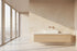 0607LM Matt Rose Gold Wall mounted Bathtub & Basin mixer Tap