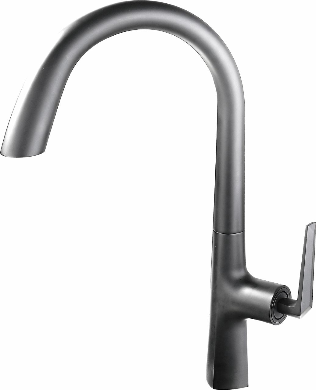9941 Matt Grey Single Handle Pull-out kitchen mixer