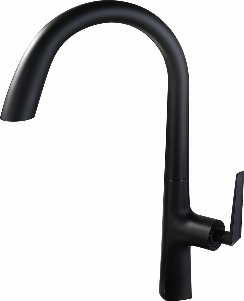 9941 Matt Black Single Handle Pull-out kitchen mixer