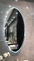 21053-160 Oval Frameless Anti Fog LED Mirror