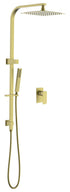 2013-2SG-FP Brushed Gold Full Combination Square shower set