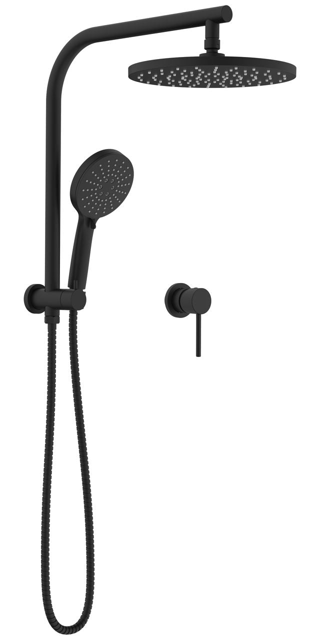 2009-A10B Black Full Combination Round shower set