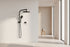 2009-A10B Black Full Combination Round shower set
