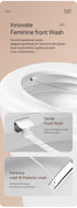 U8 Apollo Smart Toilet Bidet with Foam shield, One-piece Tankless, Heated seat, Auto Flush & LED Display