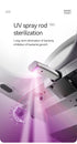U8 Apollo Smart Toilet Bidet with Foam shield, One-piece Tankless, Heated seat, Auto Flush & LED Display