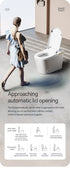 U8 Apollo Smart Toilet Bidet with Foam shield, One-piece Tankless, Heated seat, Auto Flush & LED Display