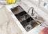 11644 Nano Black Undermount Double Bowl Stainless Steel Kitchen Sink