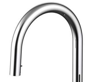 LM-1333-CP Chrome Single Handle pull-out Kitchen Mixer
