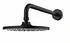 LM-1342-DB Black round shower Sets