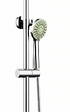 LM-1353-CP Chrome  Full Combination Round shower set