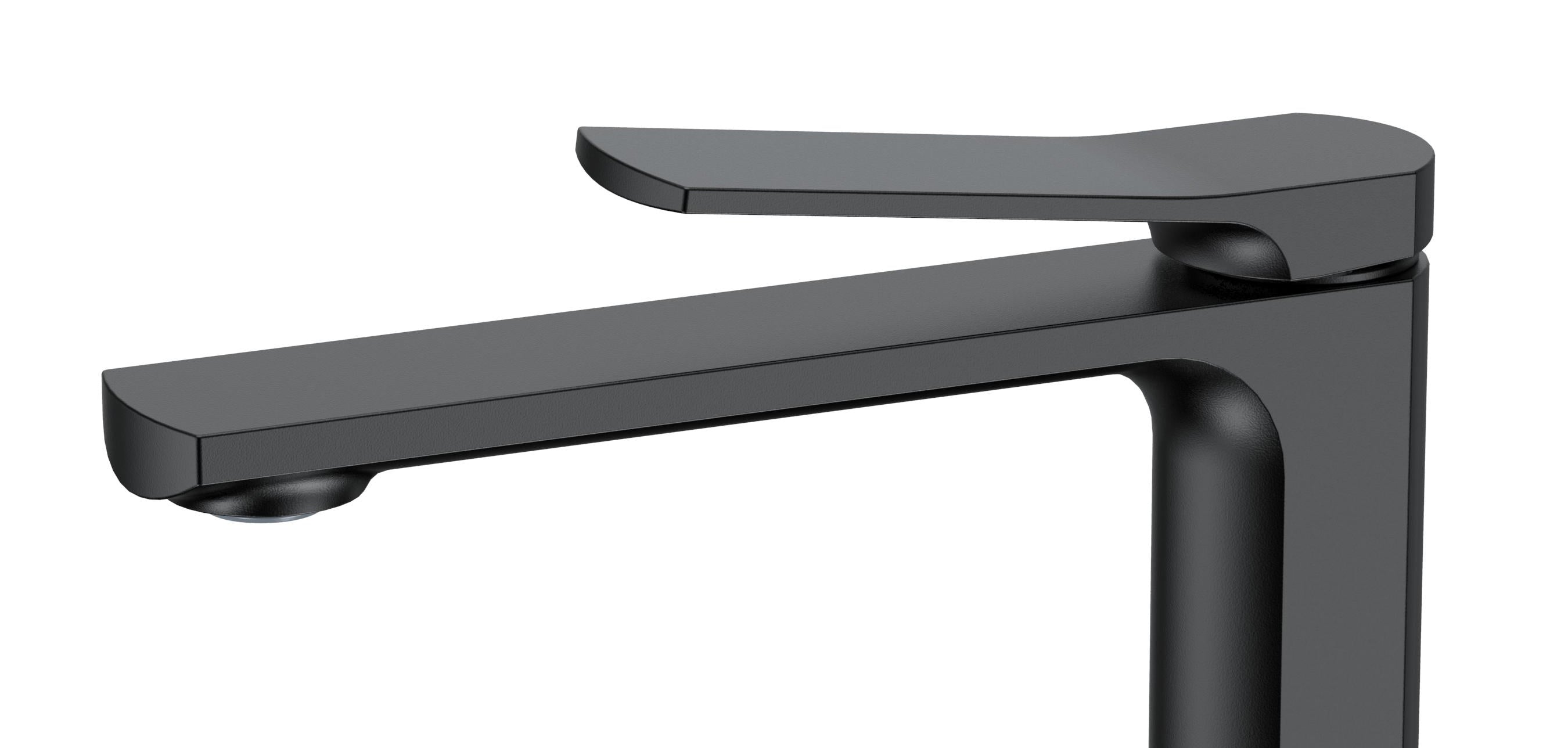 LM-1312-DB Black Tall Basin Mixer Tap