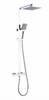 LM-9014-CP Chrome Square Full Combination shower set