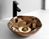 9581- Rose Gold Ceramic Basin