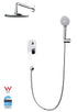 LM-1352-CP Chrome Round arm shower with Handheld shower set