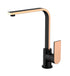 LM-0332-DBR-A Black & Rose Gold Single Handle Kitchen Mixer